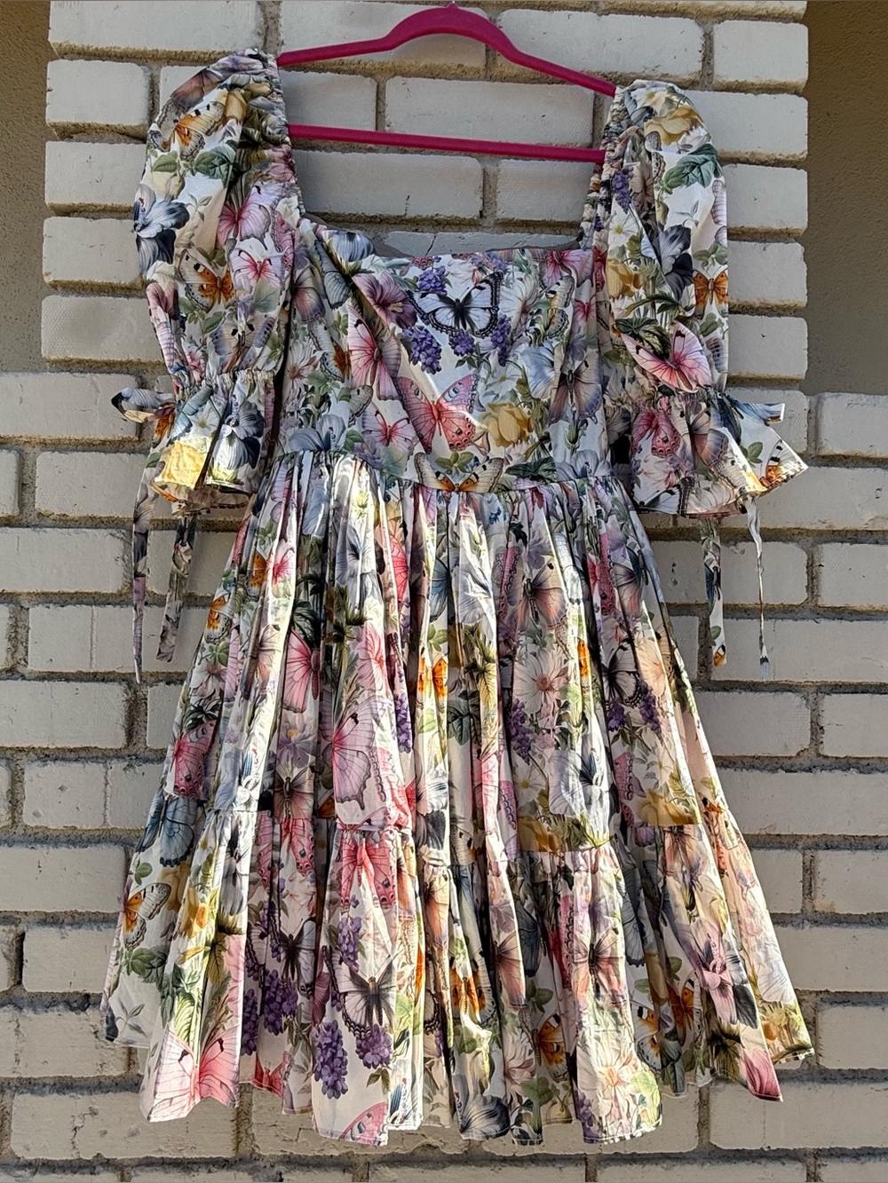 NWT Selkie The Butterfly Botanical Mini Market Dress - Size XXL